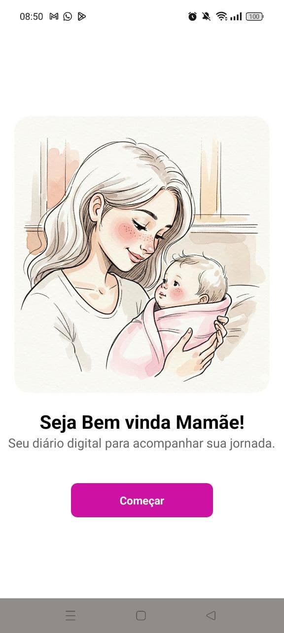 Captura de tela do aplicativo